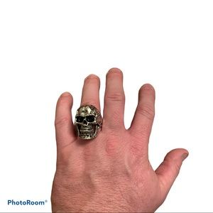 Stainless Steel Skull Ring